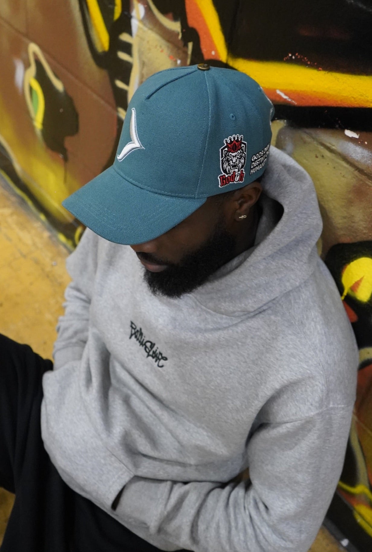 SEA GREEN SNAPBACK HAT