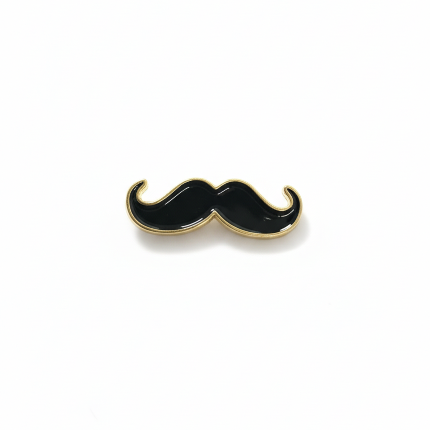 The Mustache Pin